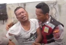 Photo of Kerap Melakukan Pemalakan, Preman Kampung Menangis saat Ditangkap Polisi di Sunggal