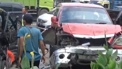 Photo of Dua Minibus Terlibat Kecelakaan di Jalan Lintas Medan-Lubuk Pakam, 3 Orang Luka-luka