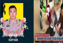 Photo of Aipda Sofyan, Korban Gugur Bom Bunuh Diri di Bandung, Tinggalkan Tiga Orang Anak dan Istri