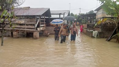 Photo of 12 KK Rumah Warga Desa Keramat Gajah Direndam Air, Ini Nama namanya