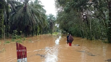 Photo of Sejumlah Desa di Wilayah Pantai Barat Madina Terendam Banjir