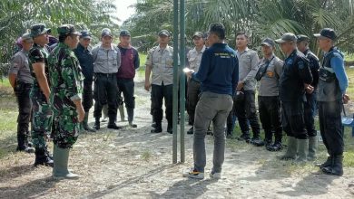 Photo of Anggota SPP Berjaga di HGU 62 Penara Kebun PTPN2