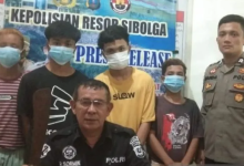 Photo of Empat Pelaku Penganiayaan Ditangkap Personel Polres Sibolga