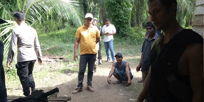 Photo of Tim Gabungan Grebek Kampung Narkoba di Padang Tualang Langkat