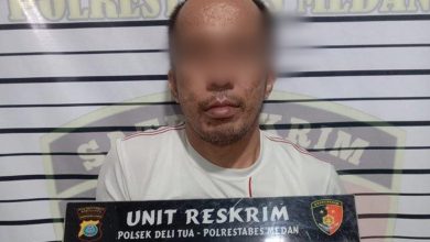 Photo of Pria Ini Ditangkap Polsek Delitua, Terekam CCTV Curi Sepeda Motor, Polisi Buru Rekan Tersangka