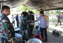 Photo of Kapolda Sumut Bersama Pangdam l/BB Cek Dapur Umum untuk Konsumsi Personel PAM F1 Powerboat