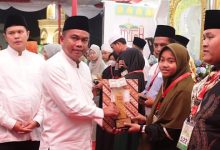 Photo of Bupati Darma Wijaya Senang dan Bahagia Kecamatan Dolok Masihul Juara Umum MTQH dan FSQ Kabupaten Sergei