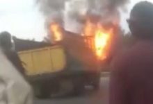 Photo of Tabrak Lembu Warga di Labura, Truk Dibakar Pemilik Ternak