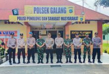 Photo of Danramil Baru Bersilaturahmi ke Mapolsek Galang
