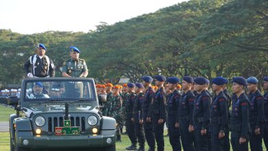 Photo of Inspektur Kodam Iskandar Muda Pimpin Upacara Gelar Pasukan Operasi Yustisi Polisi Militer Tahun 2023