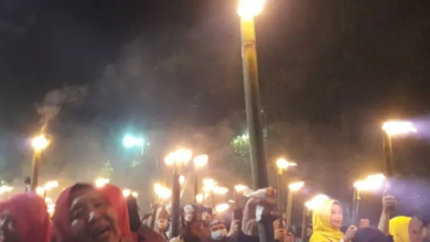 Photo of Sambut Bulan Suci Ramadhan, Ratusan Warga Medan Ikut Pawai Obor
