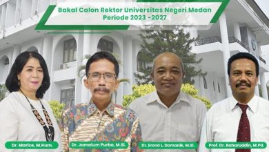 Photo of Resmi Mendaftar, Berikut 4 Bacalon Rektor Unimed Periode 2023-2027