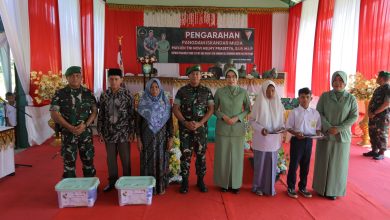 Photo of Kunjungan Kerja Pangdam dan Ibu Ketua Persit KCK PD/IM ke Yonif 117/KY dan Rindam
