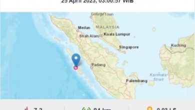 Photo of Gempa 7,3 Magnitudo Guncang Mentawai, BMKG Keluarkan Peringatan Tsunami