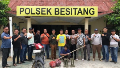 Photo of Pelaku Pembunuh Teman Sendiri di Besitang Ditangkap Polisi