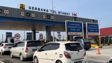 Photo of Puncak Arus Balik Idul Fitri 1444 H, Lalu Lintas Tol Stabat Ramai Lancar