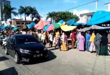 Photo of Arus Lalu Lintas di Jalinsum Madina Macet