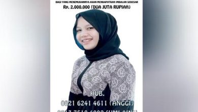 Photo of Hilangnya Siswi SMP di Asahan, Keluarga Bikin Sayembara Berhadiah Rp 2 Juta