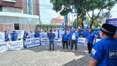 Photo of Kader PAN Deli Serdang Demo ke DPW, Tuntut DPP Copot Irawan dari Jabatan Ketua
