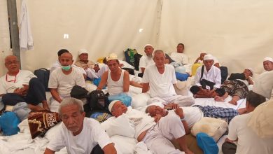 Photo of Jemaah Haji Kloter 04 Sumut Selesaikan Pelemparan Jumrah Ketiga