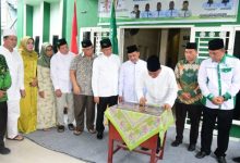 Photo of Bupati Ashari Resmikan Gedung SMP NU Deli Serdang