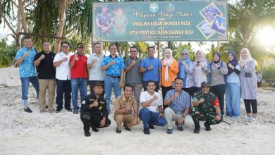 Photo of Pangdam IM Gelar Kegiatan Pelepasan Tukik jenis Penyu Hijau, Panen Kakap Putih dan penanaman Terumbu Karang di Teluk Nibung dan Pulau Panjang Aceh Singkil