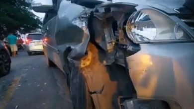 Photo of 2 Mobil Laga Kambing di Tebingtinggi, 1 di Antaranya Pelat Merah