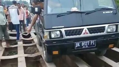 Photo of Jembatan di Sergai yang Bikin Warga Tewas Sudah 2 Tahun Rusak