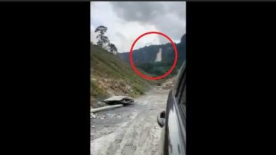 Photo of Viral Air Bah Terjang Wisata Pemandian Ponot Asahan dari Ketinggian 250 Meter