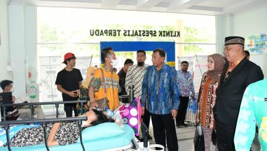 Photo of Bupati Resmikan Loket Pelayanan Informasi dan Portal QRS BPJS Kesehatan RSUD H Amri Tambunan