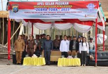 Photo of Forkopimda Karo Hadiri Apel Gelar Pasukan Ops Zebra Toba 2023 di Polres Karo
