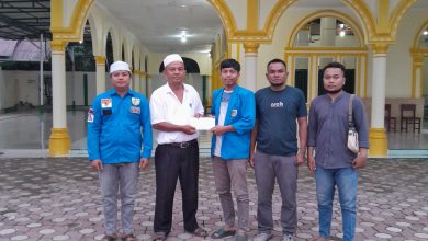 Photo of DPD KNPI Palas Bantu Pembangunan Mesjid Bilal Harun dan Nurul Ikhlas di Kelurahan Pasar Sibuhuan