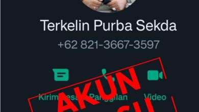 Photo of Akun Medsos Bupati Karo dan Akun WhatsApp Sekda Karo di Hack Orang, Masyarakat Jangan Tanggapi Permintaannya