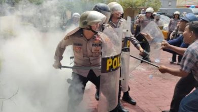 Photo of Jelang Pemilu 2024, Polres Simalungun Gelar Pelatihan Pengendalian Massa