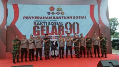 Photo of Sekda Binjai Hadiri Bakti Sosial Reuni AKABRI 1990