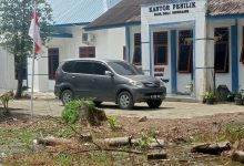 Photo of Bendera Merah Putih di Lingkungan Kantor Bupati Deli Serdang Siang Malam Berkibar
