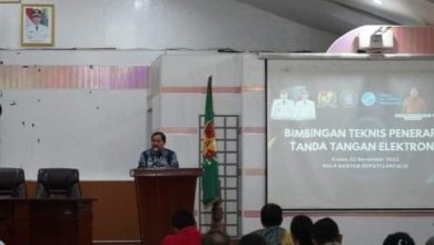 Photo of Pemkab Karo Buka Bimbingan Teknis Penerapan Tanda Tangan Elektronik Bagi ASN di Lingkungan Pemkab Karo