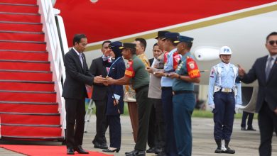 Photo of Pangdam Iskandar Muda Sambut Kedatangan Presiden RI di Bandara