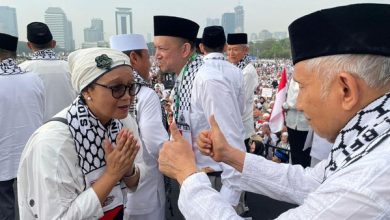 Photo of Momen Amien Rais Beri 2 Jempol ke Menlu Retno Saat Aksi Bela Palestina