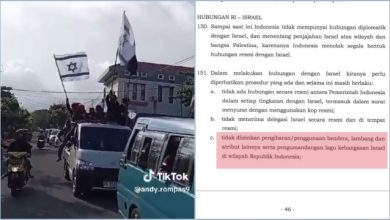 Photo of Peraturan Menlu, Dilarang Kibarkan Bendera Israel di Indonesia