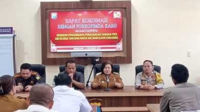 Photo of Bupati dan Forkopimda Karo Adakan Rakor Pembangunan SPAM di Desa Tanjung Barus, Pengamanan Disiagakan