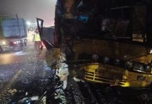 Photo of 2 Bus Laga Kambing di Taput, 17 Orang Luka-luka