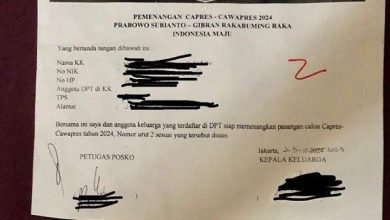 Photo of VIRAL Warga Dikasih Beras 5 Kilo dan Minyak 2 Liter Asal ‘Teken Kontrak’ Coblos Nomor Dua