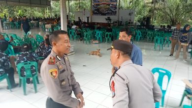 Photo of Kapolsek Talun Kenas Semangati Anggota yang Lagi Patroli dan Jaga Kamtibmas