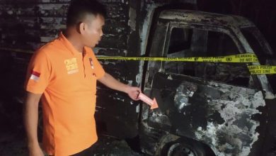 Photo of Mobil Boks Terbakar di Rest Area Tol Medan-Tebing, Pemilik Masih Misterius