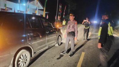 Photo of Polres Karo Razia Perbatasan Karo-Aceh Tenggara, Kendaraan dan Barang Bawaan Penumpang Diperiksa