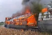 Photo of Bangunan Objek Wisata Paluh Naga Hangus Terbakar, Kerugian Puluhan Juta