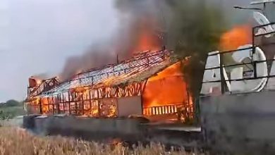 Photo of Bangunan Objek Wisata Paluh Naga Hangus Terbakar, Kerugian Puluhan Juta