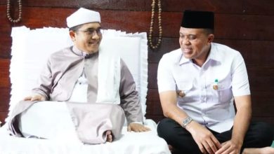 Photo of Pj Bupati Langkat Silaturahmi ke Tuan Guru Babussalam