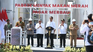 Photo of Presiden Jokowi Resmikan Pabrik Minyak Makan Merah di Pagar Merbau
